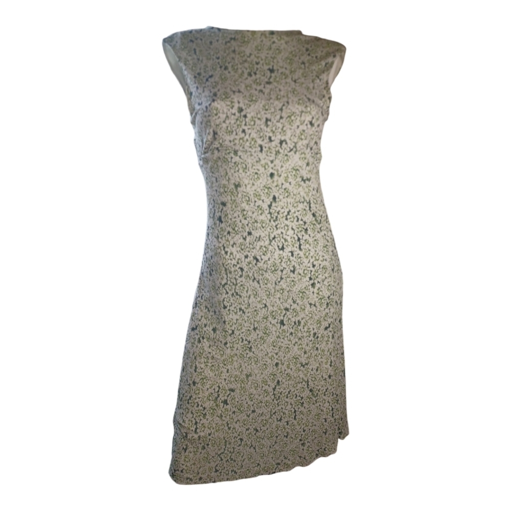 Tory Burch lined shift dress with low back size 5